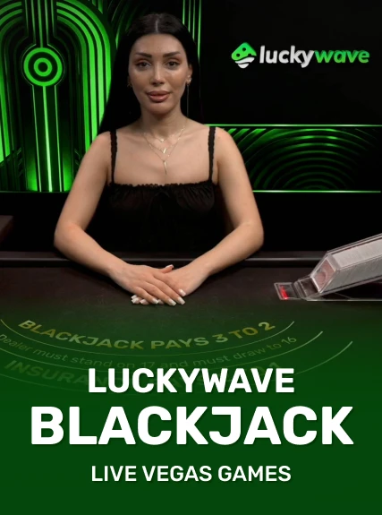 Luckywave Blackjack game tile